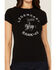 Image #3 - RANK 45® Women's Legendary Graphic Raglan Tee, Black, hi-res