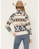 Image #4 - Shyanne Women's Southwestern Print 1/2 Zip Pullover, Oatmeal, hi-res