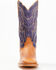 Image #4 - Cody James Men's Tomahawk Western Boots - Broad Square Toe, Blue, hi-res