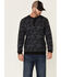 Moonshine Spirit Men's Alpha Bravo Camo Print Long Sleeve Henley T-Shirt, Black, hi-res