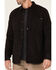 Image #3 - Hawx Men's Black McLain Plaid Insulated Snap Front Flannel Work Shirt Jacket , , hi-res