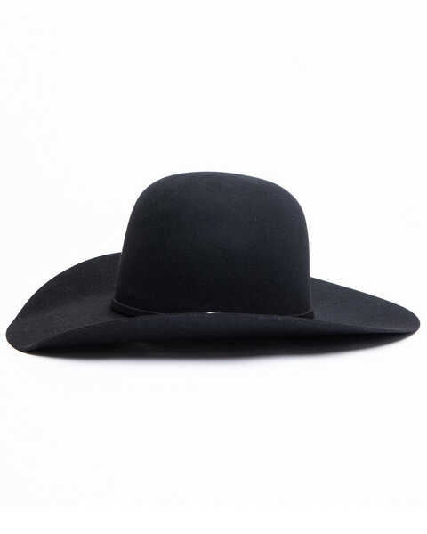 Rodeo King 5X Felt Bullrider Cowboy Hat, Black, hi-res