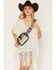 Image #1 - STS Ranchwear By Carroll Women's Clear Stadium Kair Crossbody Bag, Brown, hi-res