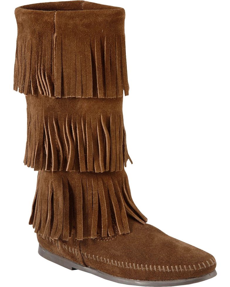 minnetonka long boots