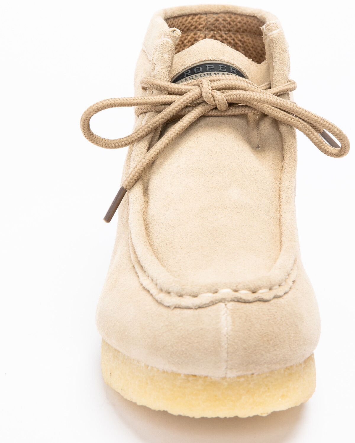 Image #4 - Roper Men's Sand Suede Gum Sole Chukkas, Sand, hi-res