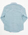 Image #3 - Rodeo Clothing Boys' Geo Print Long Sleeve Pearl Snap Western Shirt , White, hi-res
