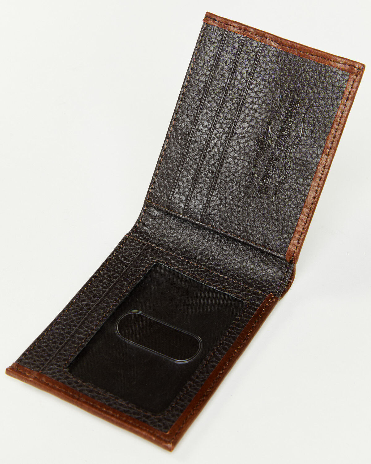 Image #3 - Cody James Men's Landry Tooled Bifold Wallet, Brown, hi-res