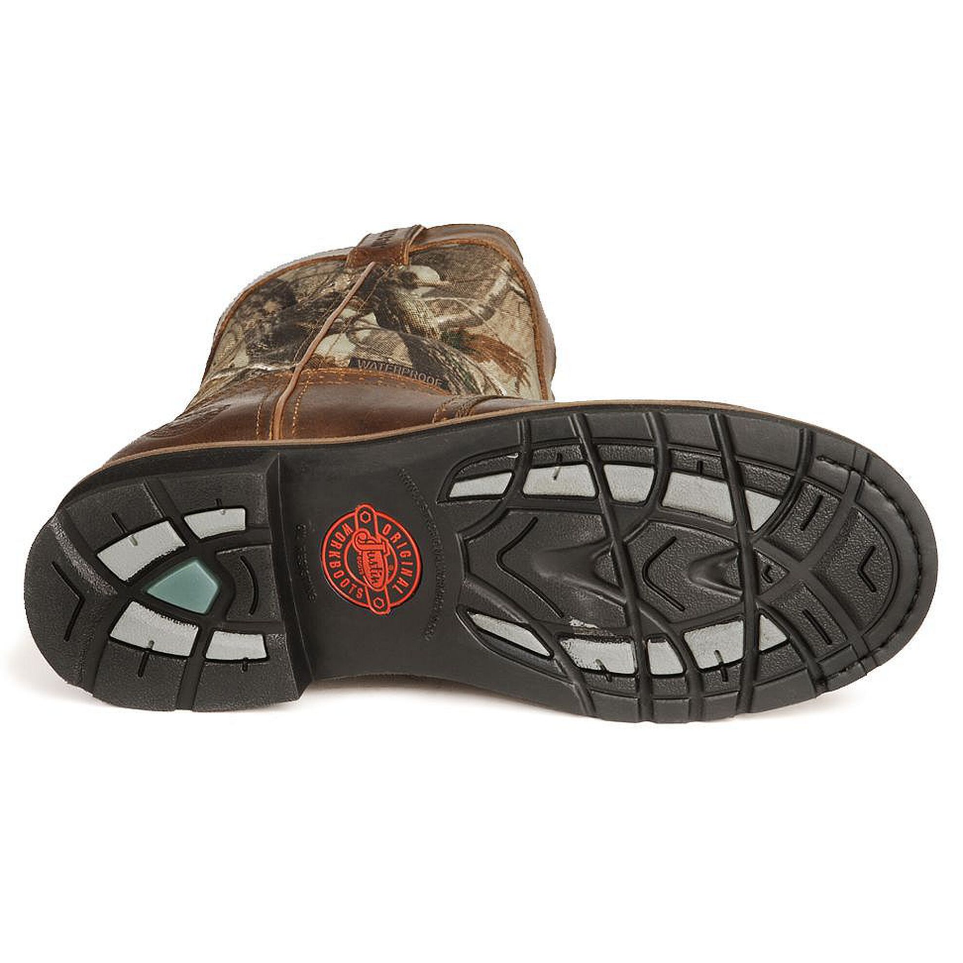 Justin camo square toe boots outlet
