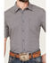 Image #3 - Gibson Men's Tempe Small Plaid Print Short Sleeve Button-Down Western Shirt, Navy, hi-res