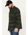 Brixton Men's Cass Striped Jacket, Forest Green, hi-res