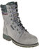 Image #1 - Caterpillar Women's Echo Waterproof Work Boots - Steel Toe, Grey, hi-res