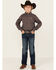 Image #1 - Ariat Boys' B5 Dark Wash Slim Straight Denim Jeans, Dark Wash, hi-res