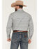 Image #4 - Stetson Men's Medallion Print Long Sleeve Snap Western Shirt, Grey, hi-res