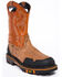 Cody James Men's 11" Decimator Western Work Boots - Nano Composite Toe, Brown, hi-res