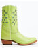 Image #2 - Planet Cowboy Women's Pee-Wee Ah Limon Leather Western Boot - Snip Toe, Green, hi-res