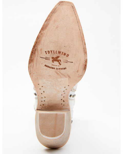 Image #7 - Idyllwind Women's Sinner Western Boots - Snip Toe, White, hi-res