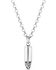 Montana Silversmiths One Filigree Shot Bullet Necklace, Silver, hi-res