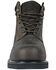 Image #4 - Hoss Men's Scout 6" Lace-Up Work Boots - Steel Toe, Brown, hi-res
