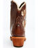Image #5 - Liberty Black Women's Loren Floral Embroidered Western Fashion Booties - Round Toe, Brown, hi-res