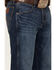 Image #2 - Wrangler Retro Men's No. 88 Dark Wash Slim Straight Stretch Jeans, Dark Wash, hi-res