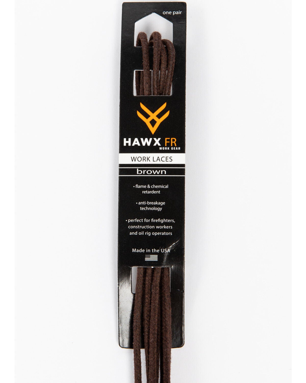 Hawx Men's Brown Kevlar 72" Laces, Brown, hi-res