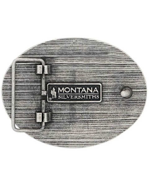 Image #2 - Montana Silversmiths We The People Antiqued Attitude Buckle, Silver, hi-res