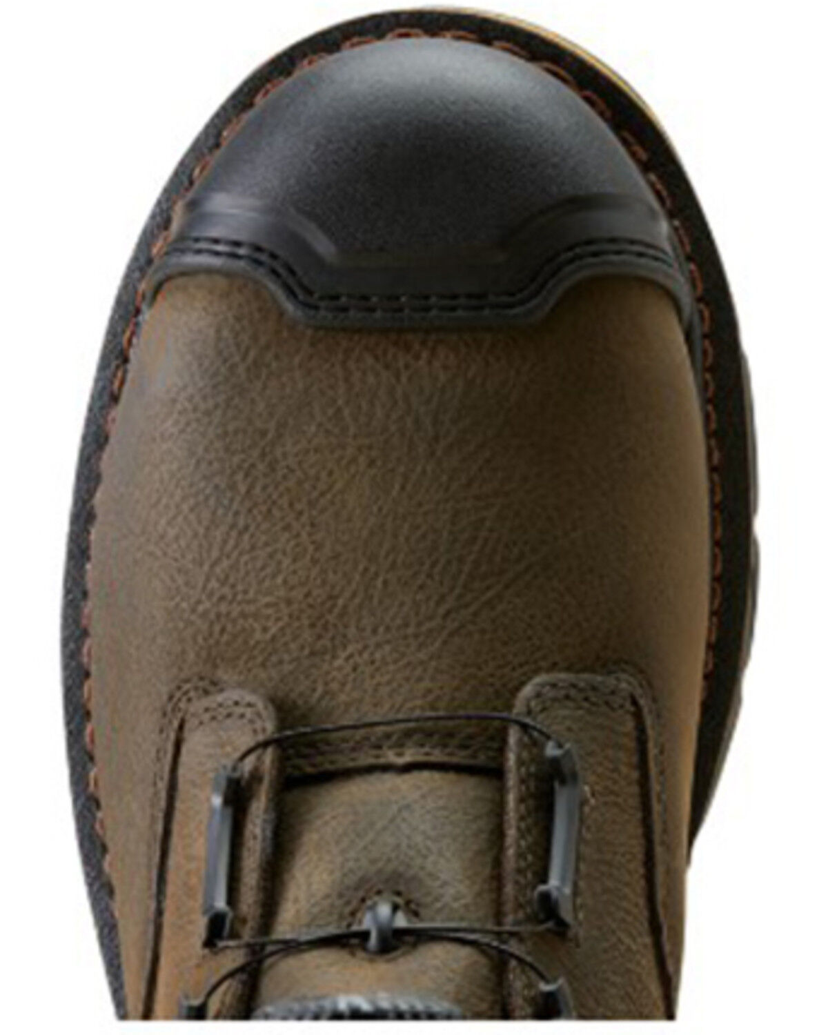 Image #4 - Ariat Men's 8" Stump Jumper BOA® Waterproof Work Boots - Composite Toe, Brown, hi-res