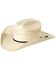 Image #1 - Justin 20X Cutter Straw Cowboy Hat, Natural, hi-res