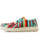 Image #2 - Ariat Girls' Serape Hilo Casual Shoes - Moc Toe, Multi, hi-res