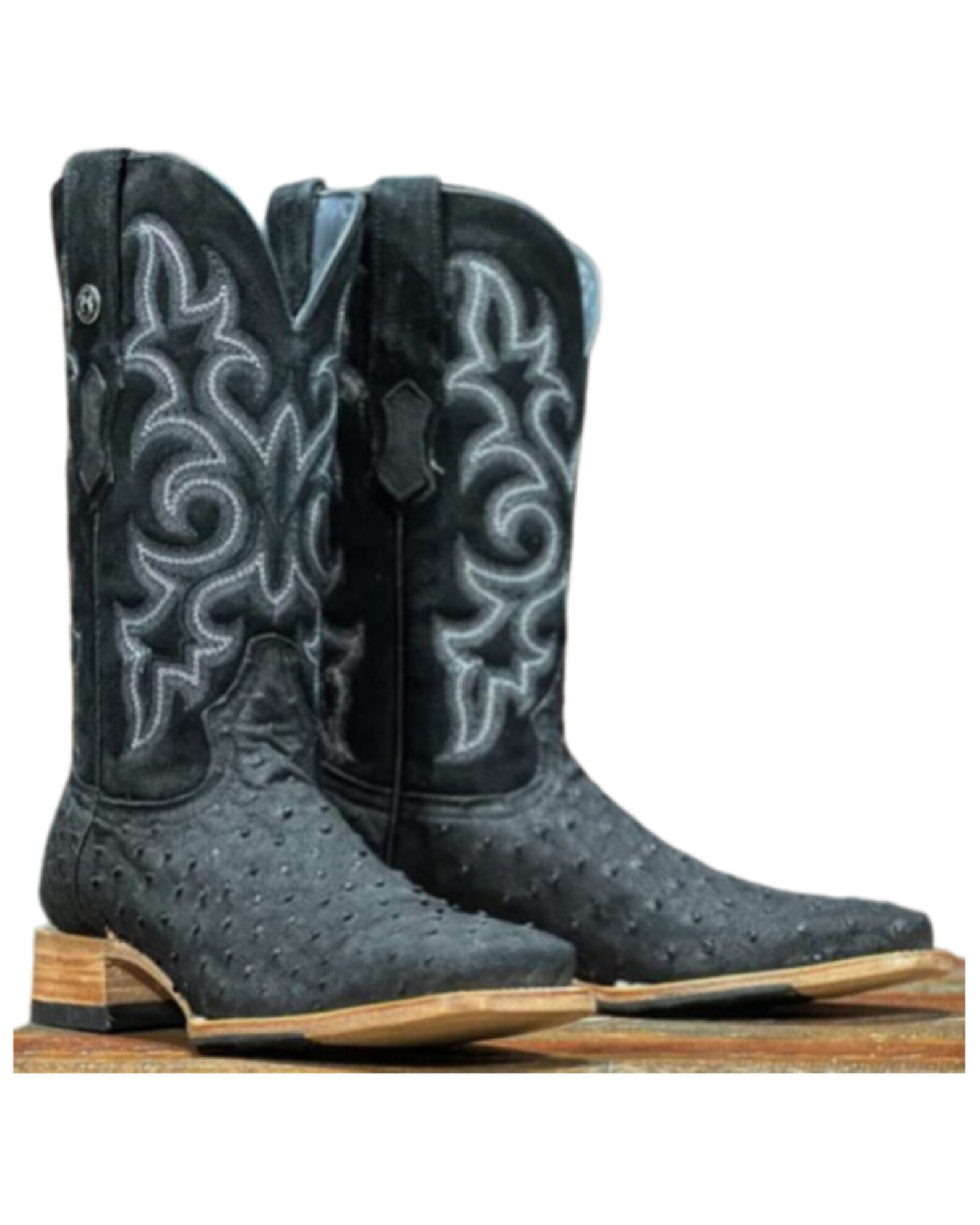 Tanner mark ostrich boots hotsell