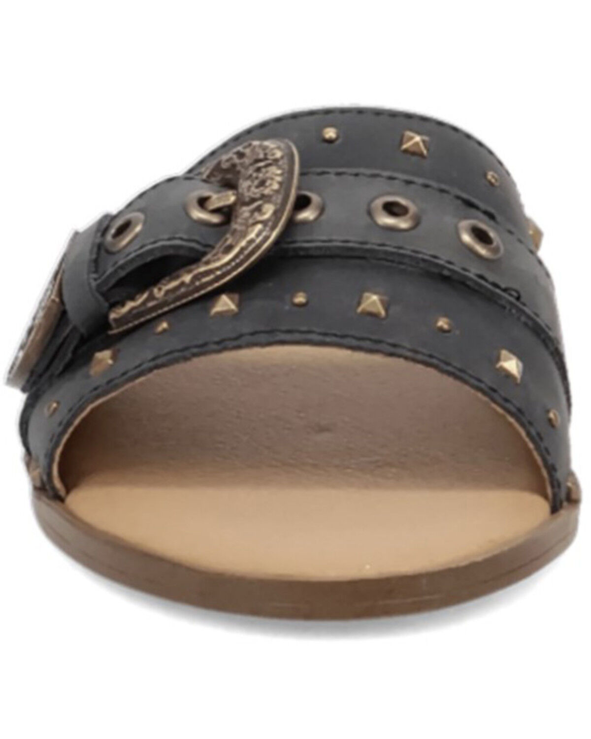 Image #4 - Dingo Women's Lariat Sandals, Black, hi-res