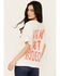 Image #4 - Wrangler X Diamond Cross Ranch Women's Not My First Rodeo Short Sleeve Graphic Tee, Ivory, hi-res