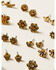 Image #3 - Shyanne Women's Gold Multi-pack Stud Earrings - 13 Piece, Silver, hi-res