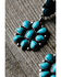 Image #3 - Paige Wallace Women's Cluster Earrings, Turquoise, hi-res