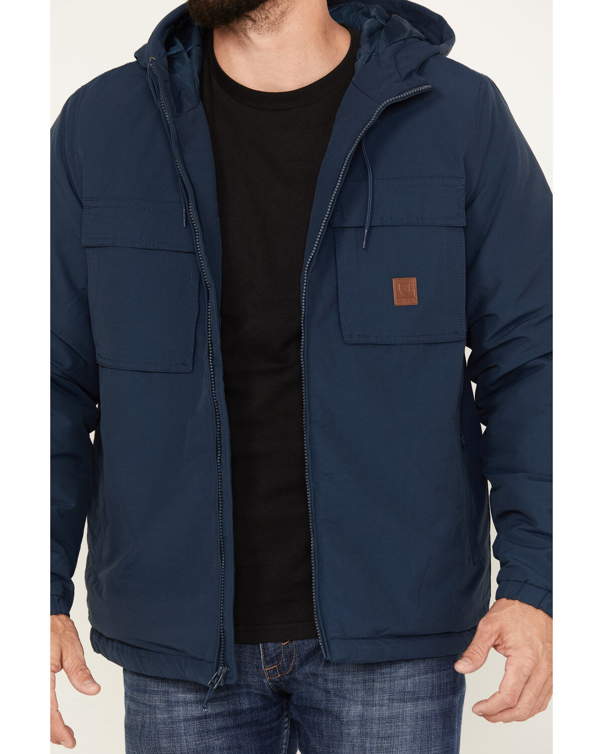 Image #3 - Brixton Men's Buck Jacket, Teal, hi-res