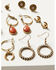 Image #3 - Shyanne Women's Golden Hour Crescent 7-Piece Earrings Set, , hi-res
