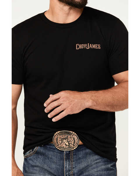 Image #8 - Cody James Men's Smokey Short Sleeve T-Shirt, Black, hi-res