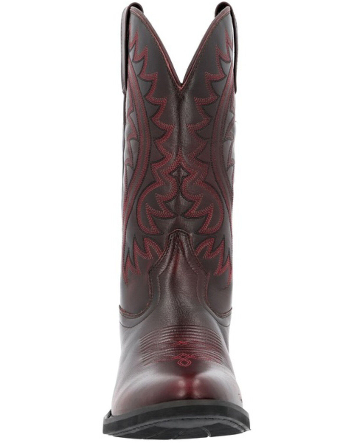 Image #4 - Durango Men's Shyloh Western Boots - Round Toe, Burgundy, hi-res