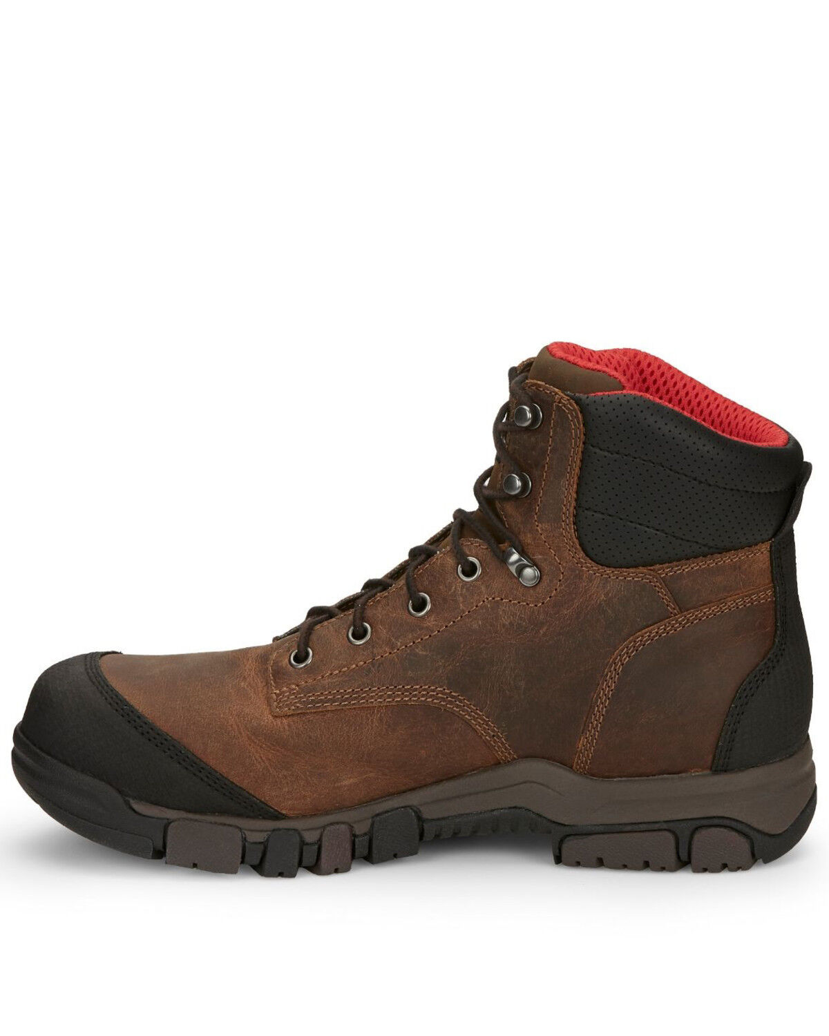 justin waterproof composite toe work boots