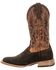 Image #3 - Durango Men's Arena Elite 13" Roughout Roper Boots - Broad Square Toe, Brown, hi-res