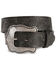 Image #1 - Tony Lama Women's Layla Leather Belt, Black, hi-res