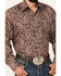 Image #3 - Stetson Men's Paisley Print Long Sleeve Snap Western Shirt, , hi-res