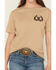 Image #4 - Shyanne Women's Everyone Thinks They're Cowboy Short Sleeve Graphic Tee, Khaki, hi-res