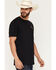 Image #3 - Moonshine Spirit&reg; Men's Eagle Icon Short Sleeve Graphic T-Shirt, Black, hi-res