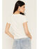 Image #4 - Blue Life Women's Rowdy Short Sleeve Graphic Tee, White, hi-res