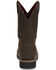 Image #5 - Justin Men's 11" Billings USA Waterproof Pull-On Work Boots - Steel Toe, Dark Brown, hi-res