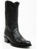 Image #1 - Cody James Black 1978® Men's Chapman Exotic Full-Quill Ostrich Western Boots - Round Toe, Black, hi-res