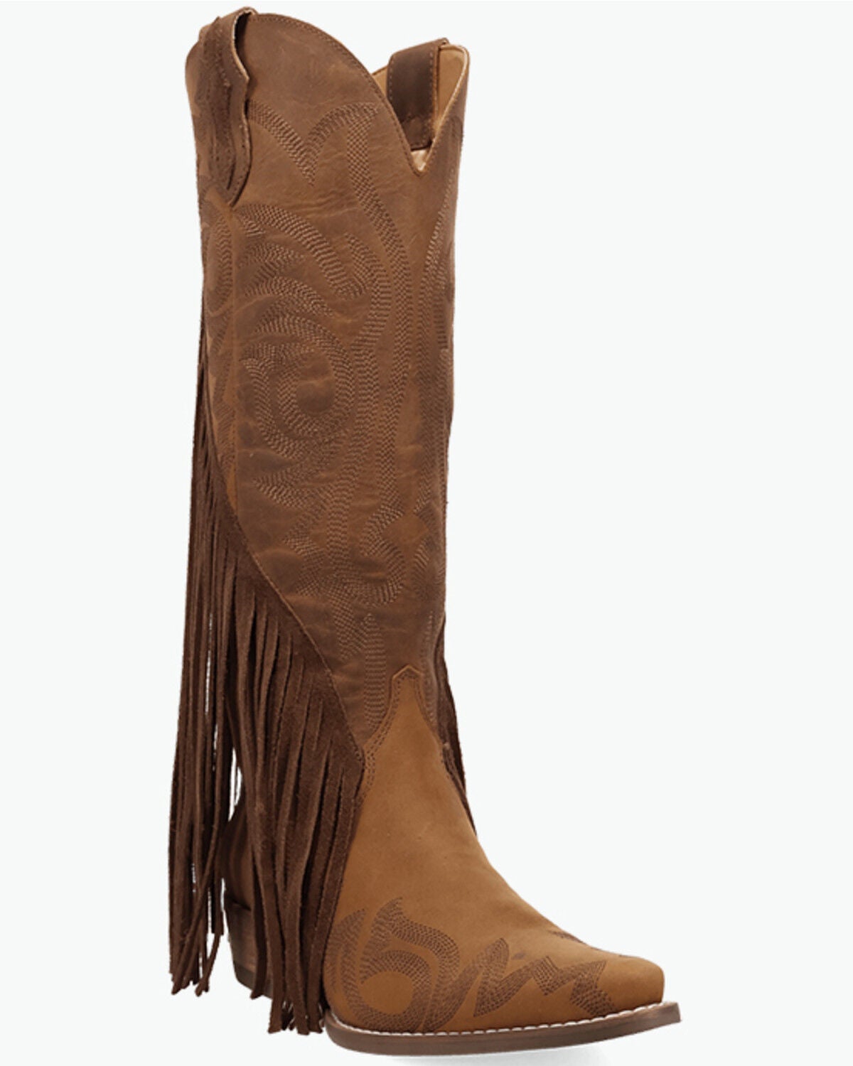 Dingo Women's Walk West Western Boots - Snip Toe, Brown, hi-res