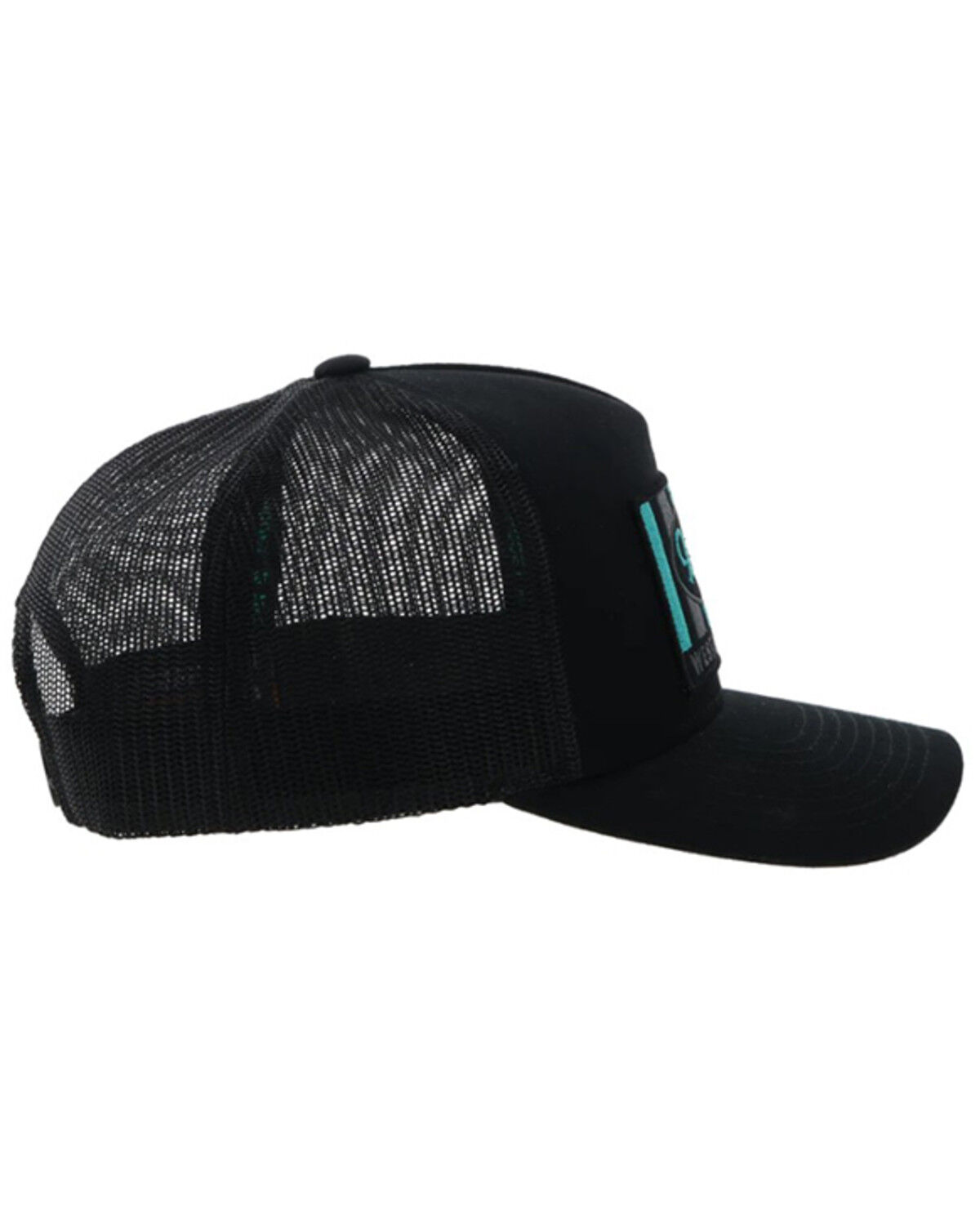 Image #4 - Hooey Men's Sudan Trucker Cap, Black, hi-res