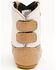 Image #5 - Boot Barn Infant Girls' Skyler Poppet Booties - Round Toe, White, hi-res